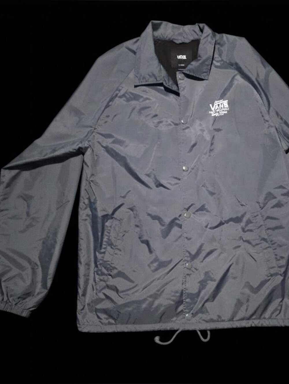 Vans Men's Green Windbreaker Jacket